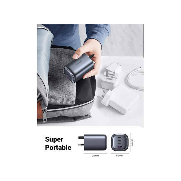 UGreen Nexode 100W 4-Port Gan Fast Charger UK - Space Grey