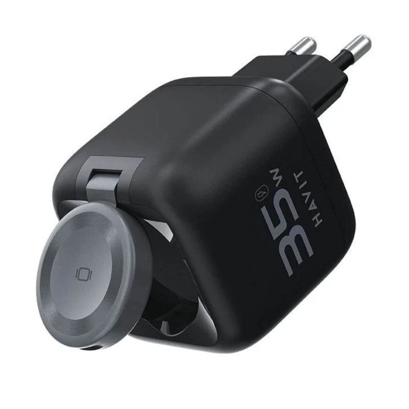 Havit UC250 A-UK Wall Charger 35W +USB-C Cable Black & Grey