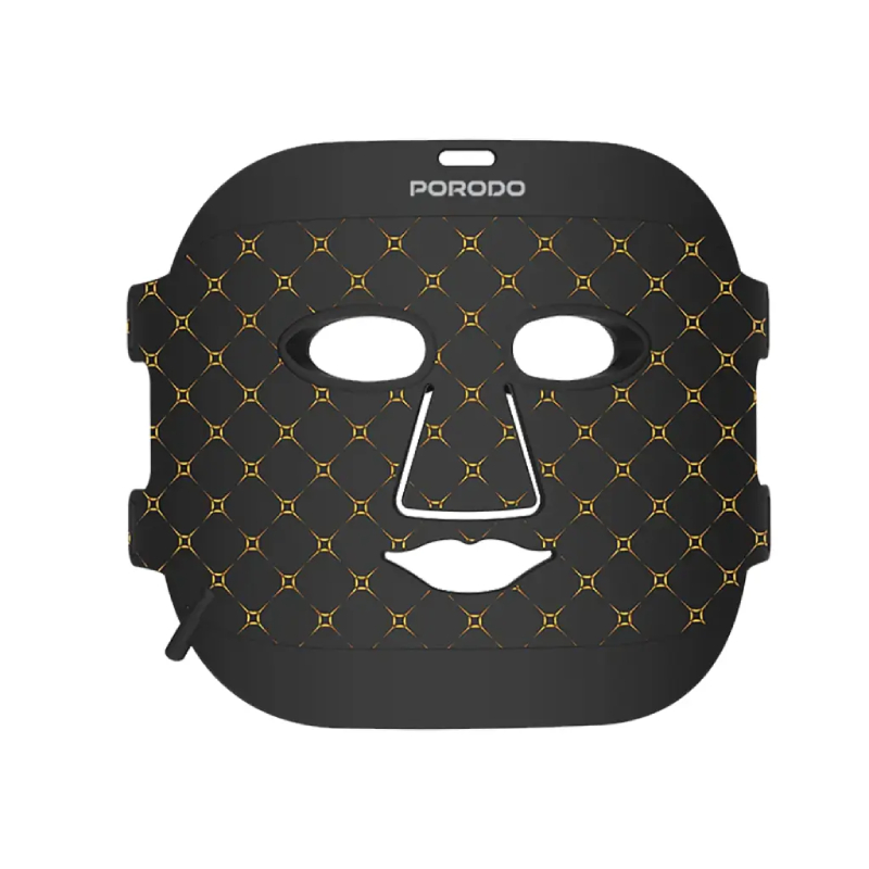 Porodo Lifestyle Red Light Therapy Face Mask - Black