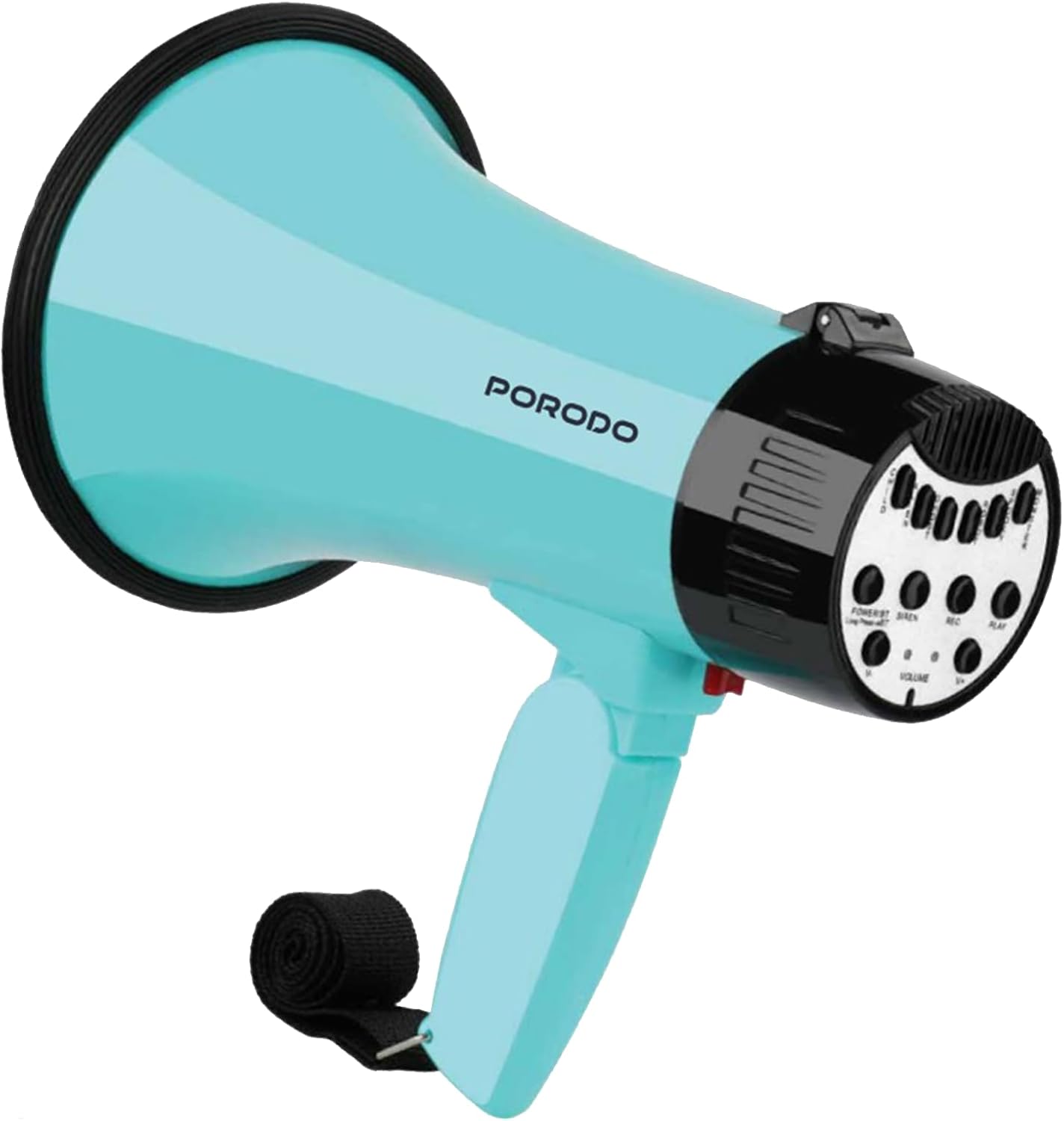 Porodo Recorder Kids Megaphone, Multi-Mode Functionality - Sky Blue