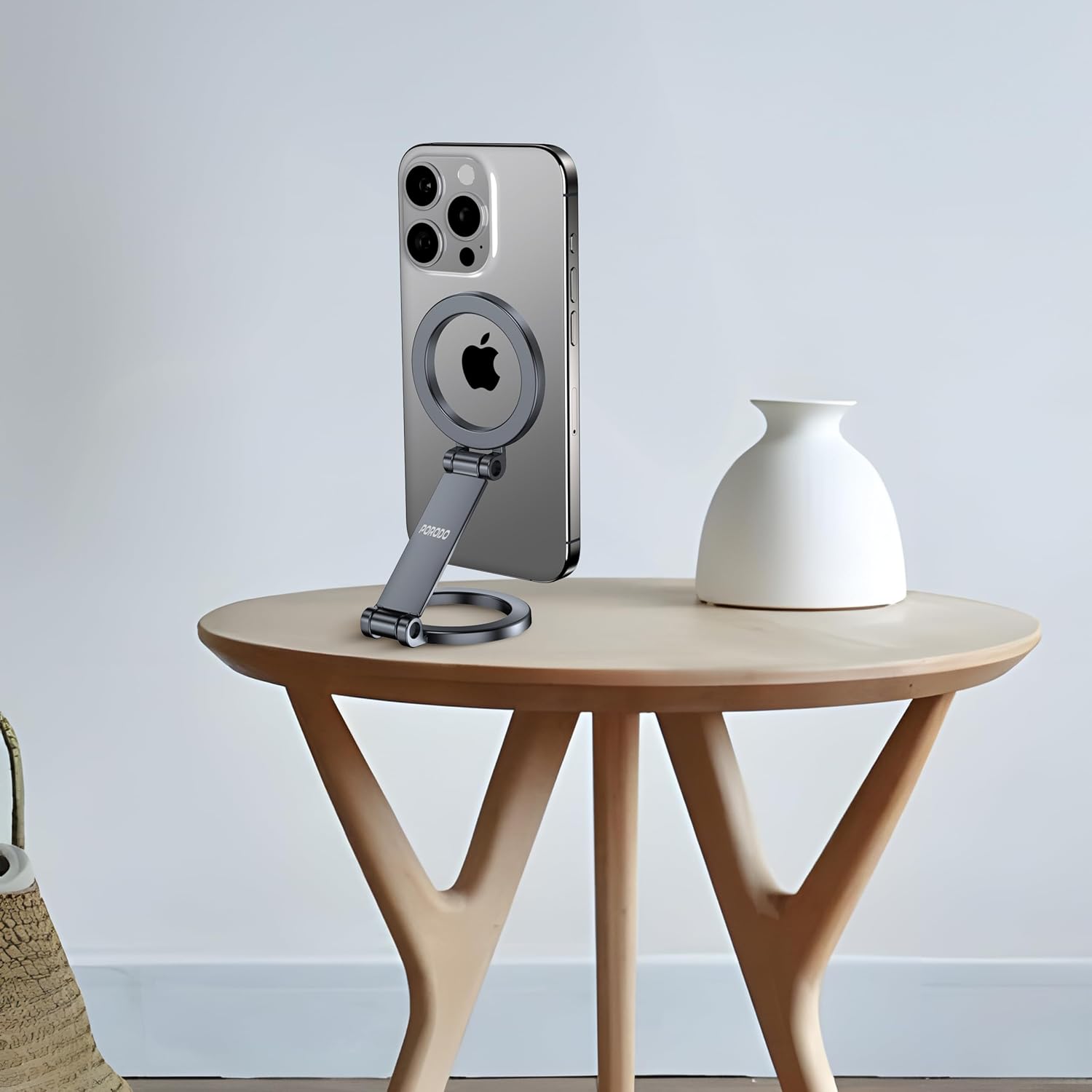 Porodo Maglock Dual Magnet Magsafe Mount - Black