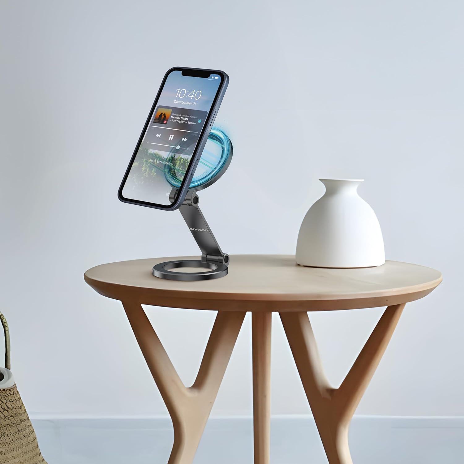 Porodo Maglock Dual Magnet Magsafe Mount - Black