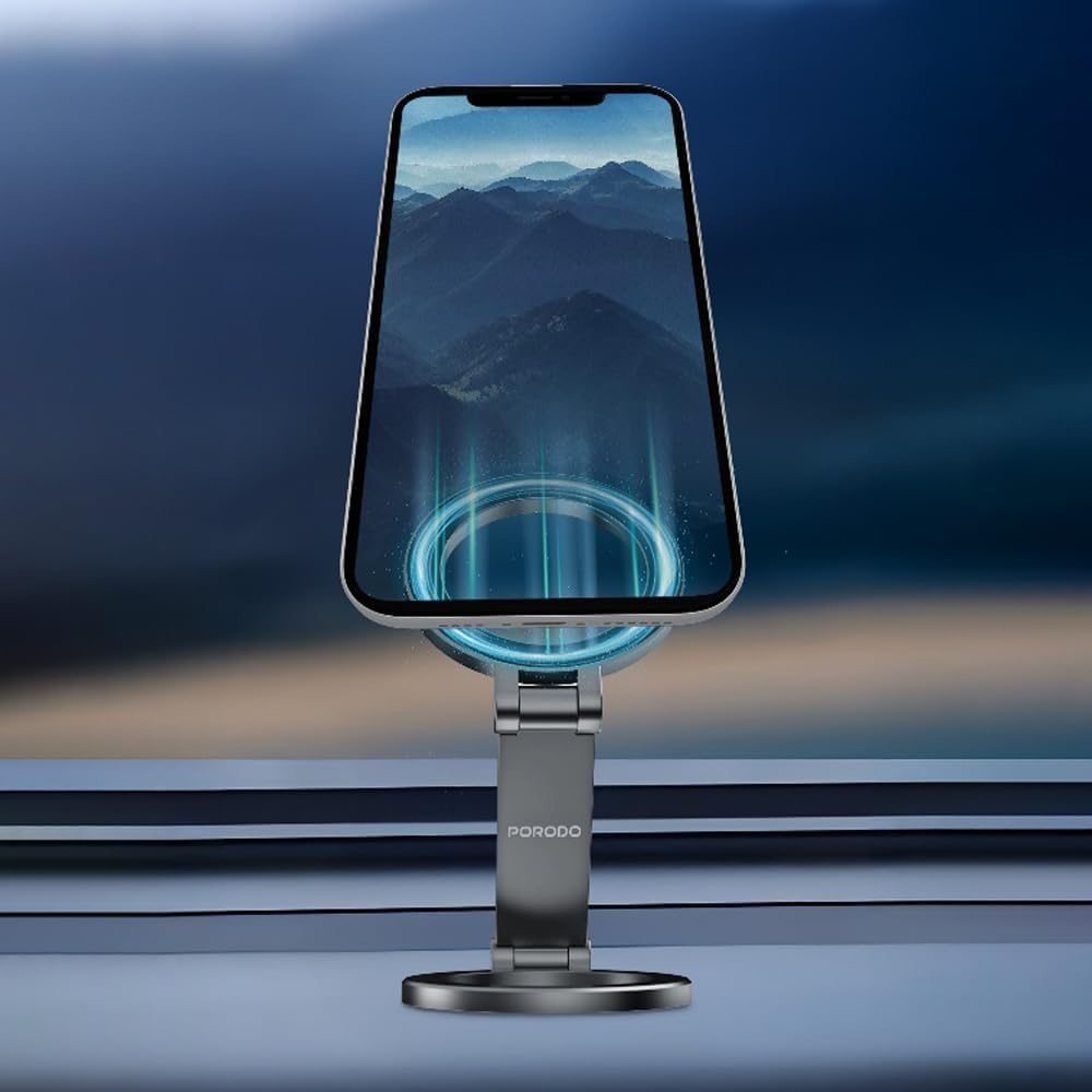 Porodo Maglock Dual Magnet Magsafe Mount - Black