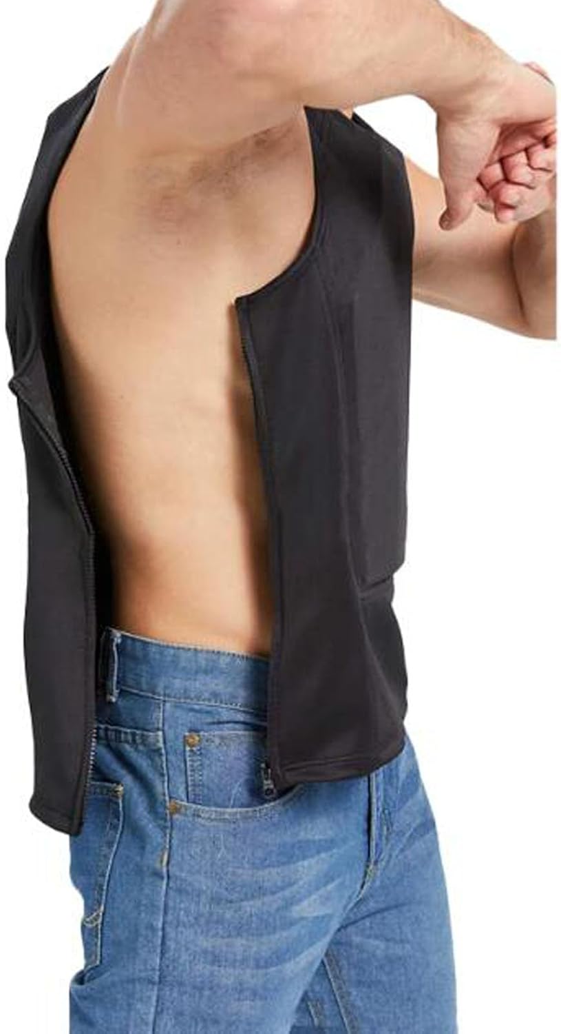 Bulletproof Vest Level IIIA - Soft Ballistic Base Layer Shirt With UHMW-PE Inserts, White - XXL