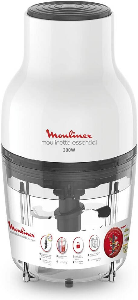 Moulinex Mini Chopper Moulinette Essential 300W DJ520127 White