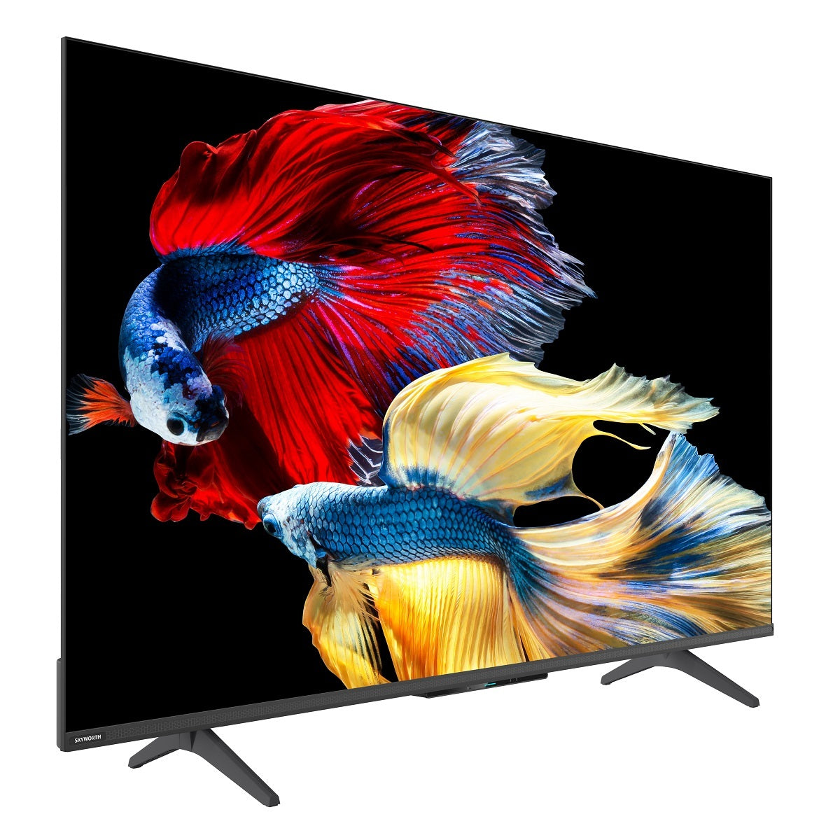 Skyworth 55-inch Mini LED UHD-4K Android Smart TV, Black - LED-55X6600H