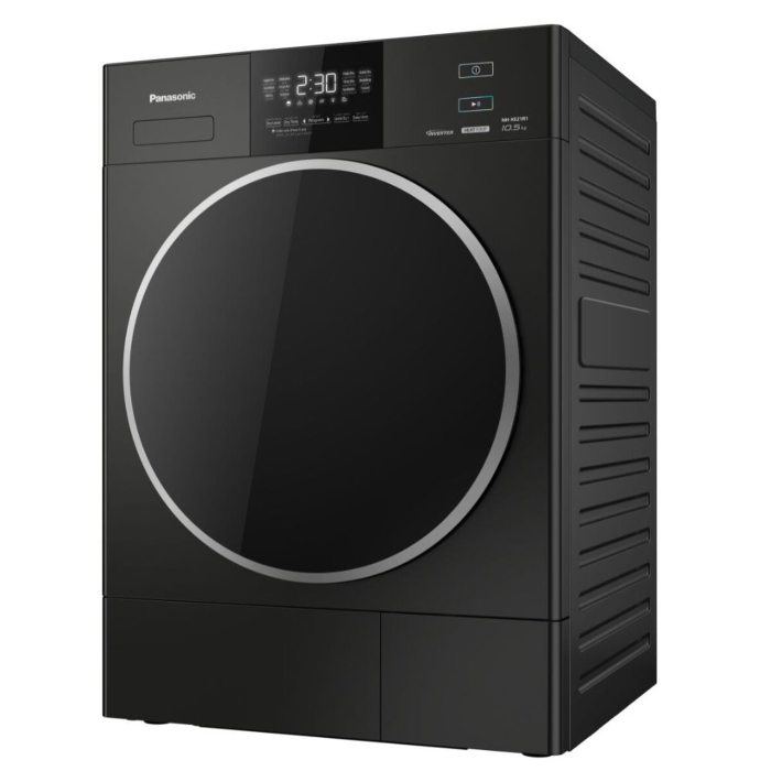 Panasonic Heat Pump 10.5 KG Dryer, Black - NH-XE21R1BKW