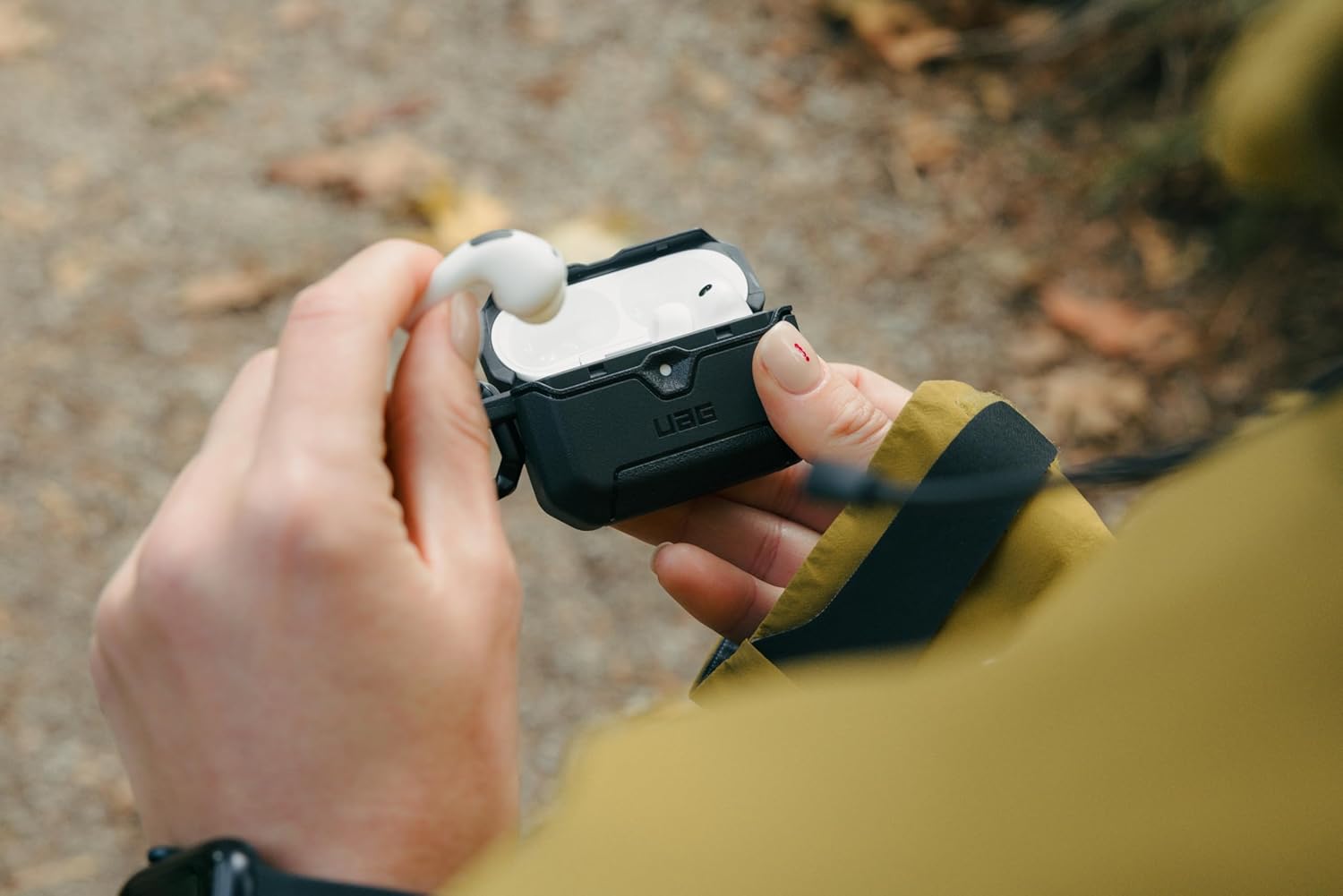 UAG Apple AirPods Pro 3rd Gen Scout Case - Black
