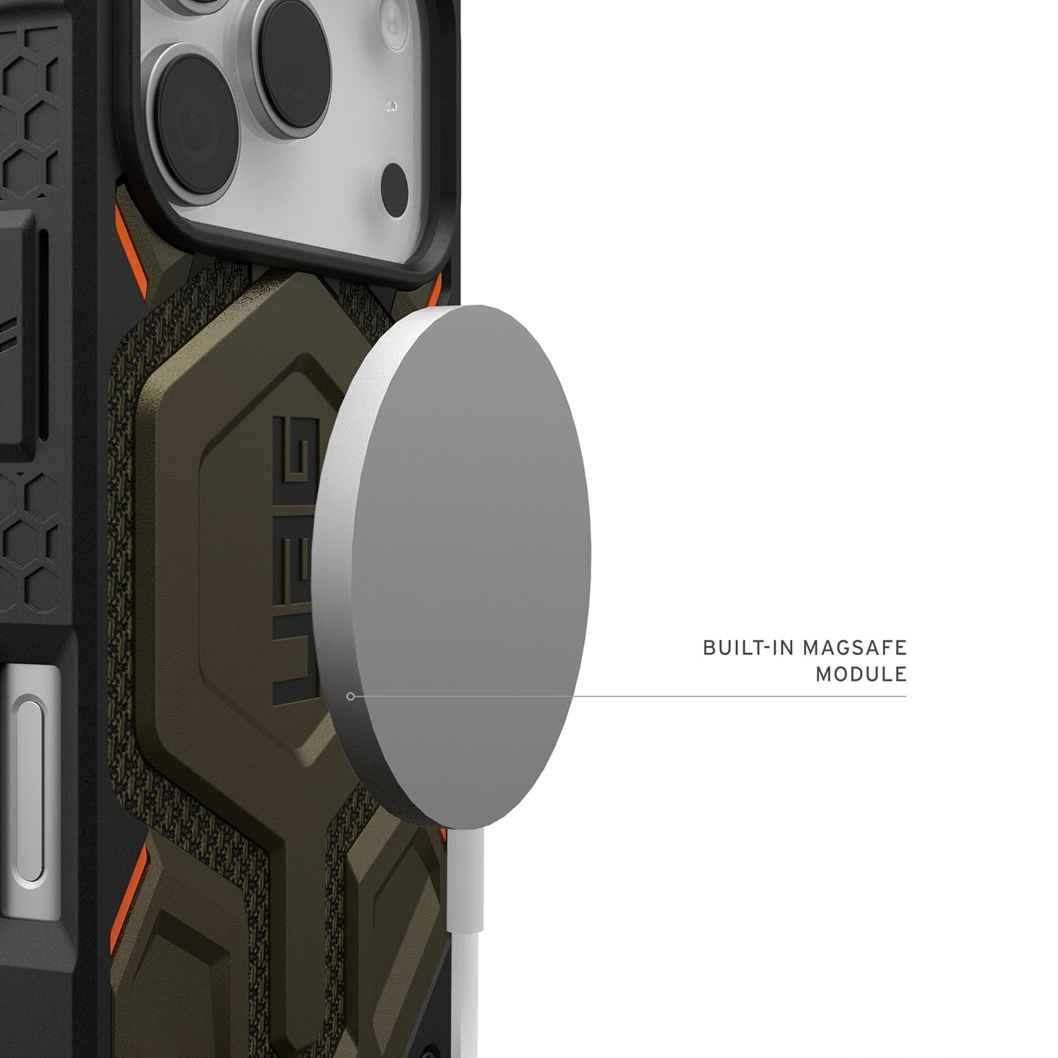 UAG iPhone 17 Pro Monarch Pro Kevlar Magsafe Case - Kevlar Mallard