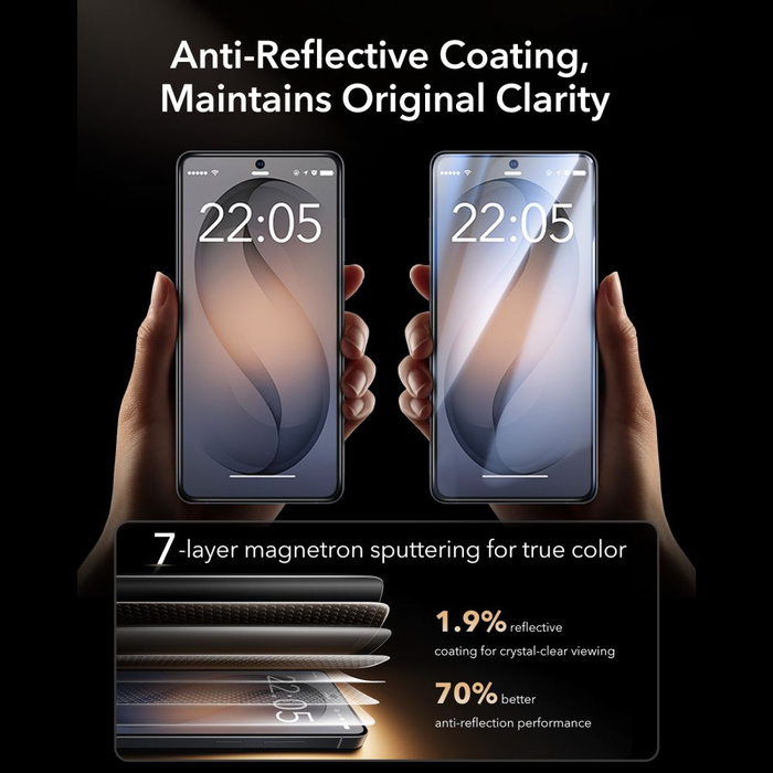 ESR Galaxy S26 Ultra UltraFit Armorite Pro Screen Protector - Clear