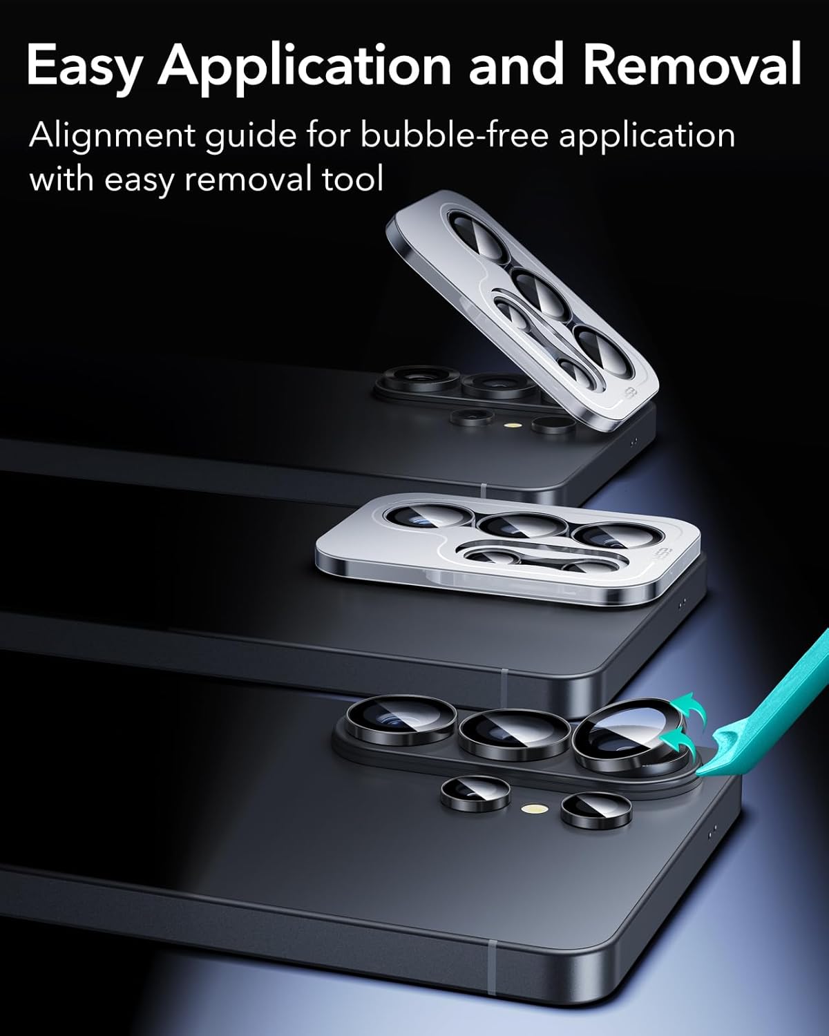 ESR Galaxy S26 Ultra Armorite Camera Glass Protectors - Clear