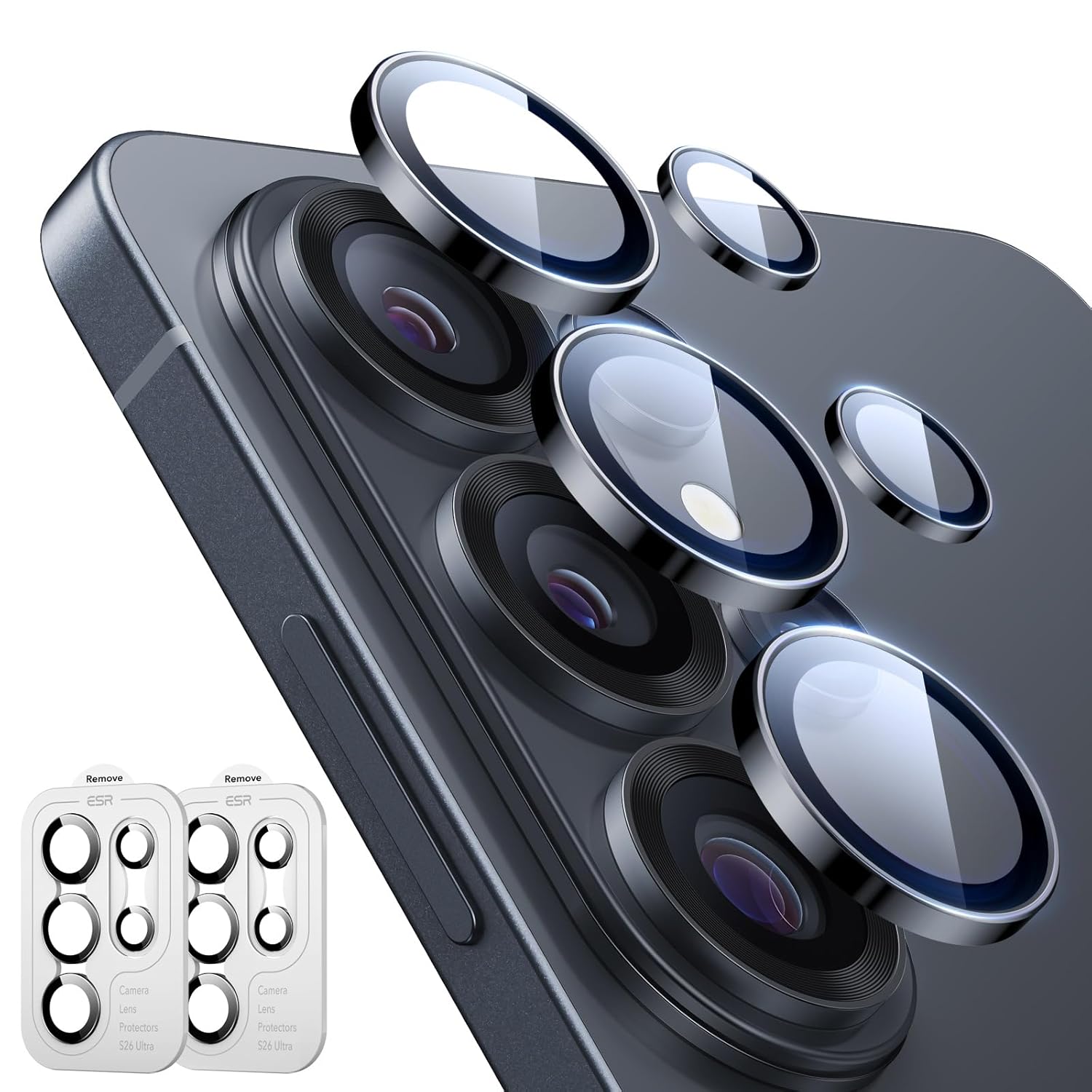 ESR Galaxy S26 Ultra Armorite Camera Glass Protectors - Clear