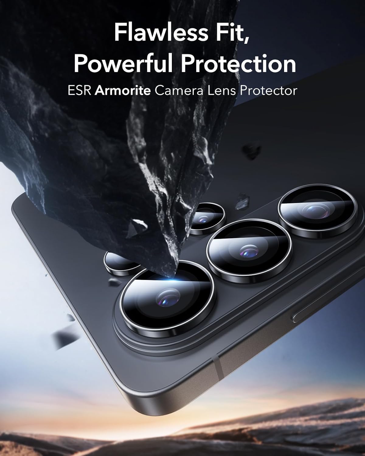 ESR Galaxy S26 Ultra Armorite Camera Glass Protectors - Clear