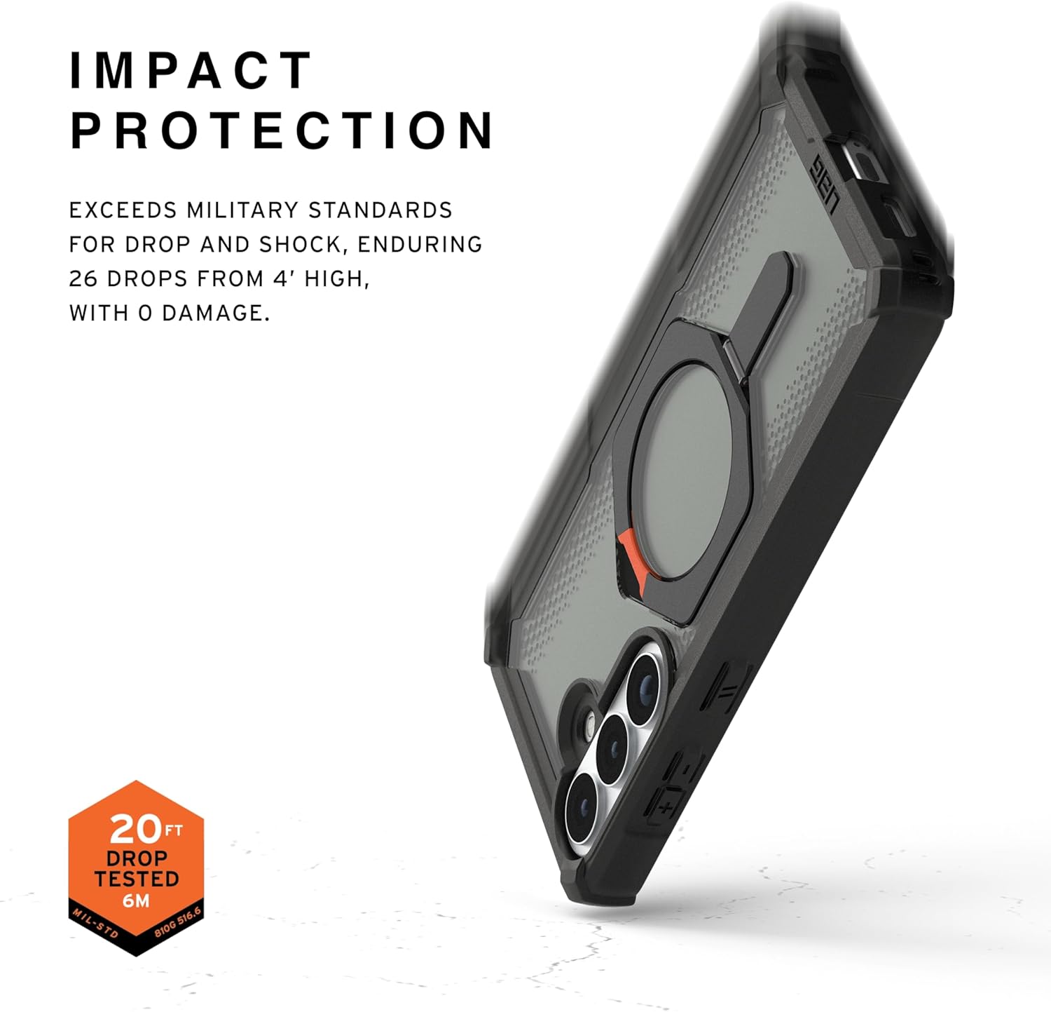 UAG Samsung Galaxy S26 Plus Plasma XTE w/Magnet Case - Black