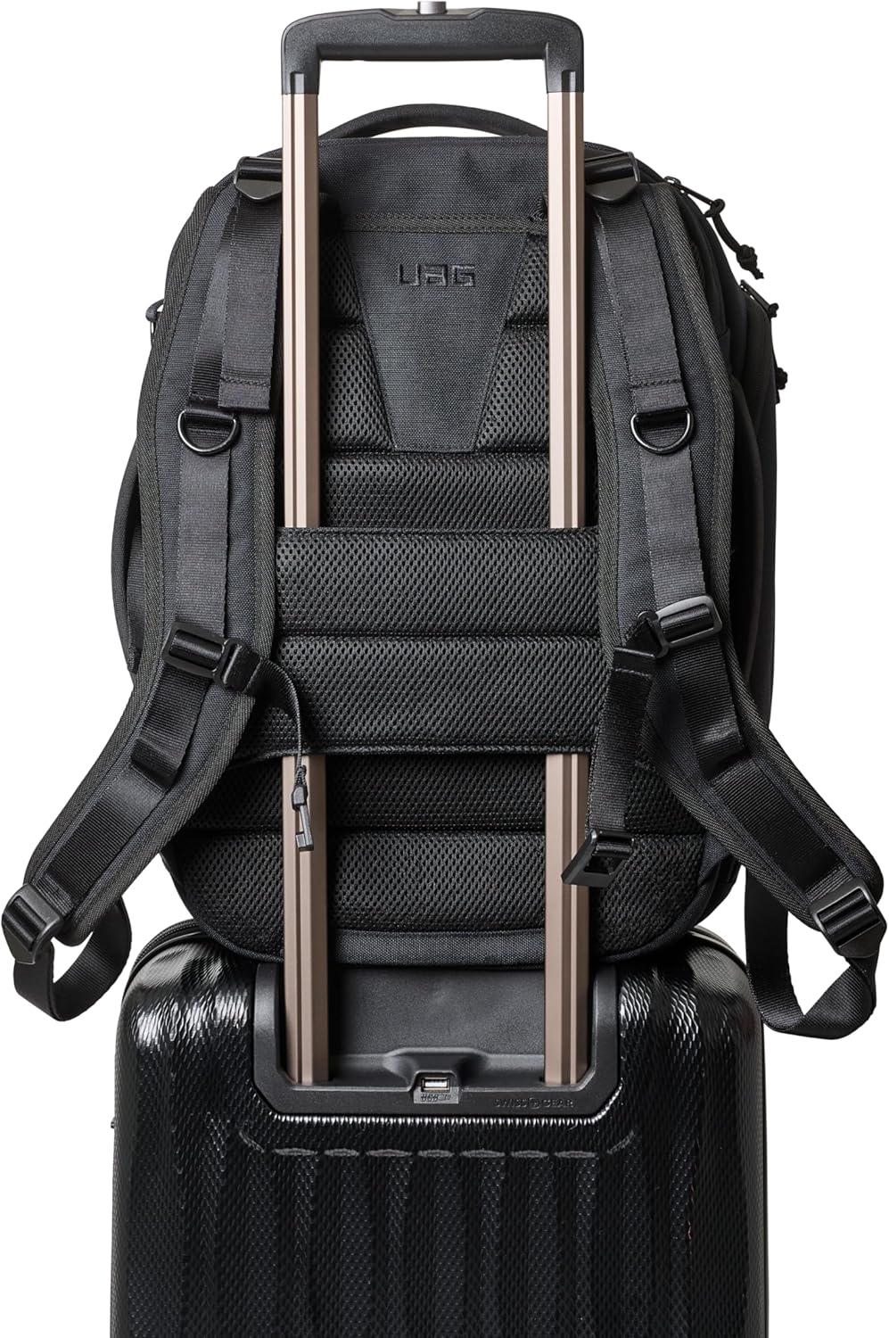 UAG Premium Tech Backpack 24L Monarch, Multiple Zipper Compartments - Black