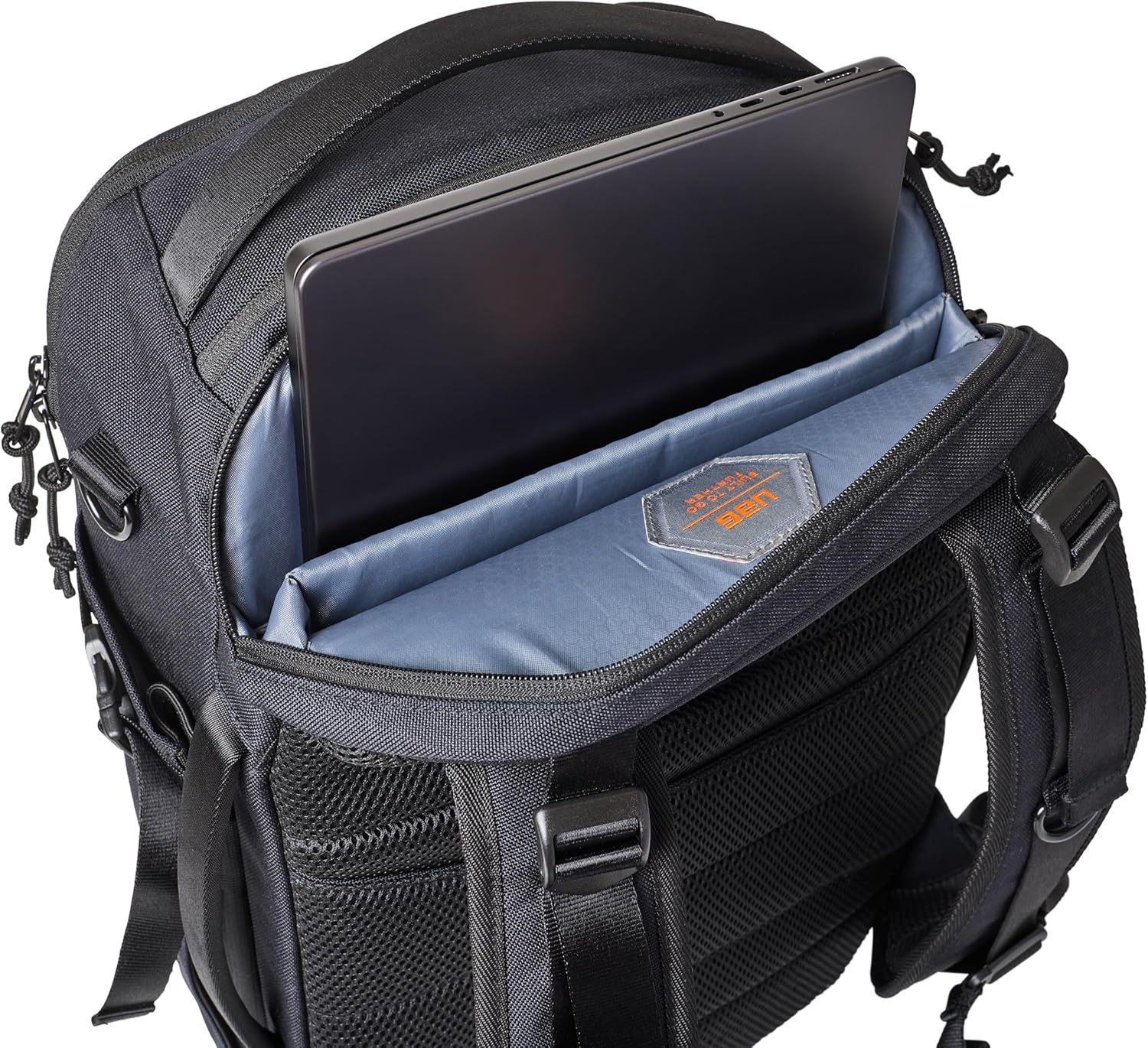 UAG Premium Tech Backpack 24L Monarch, Multiple Zipper Compartments - Black