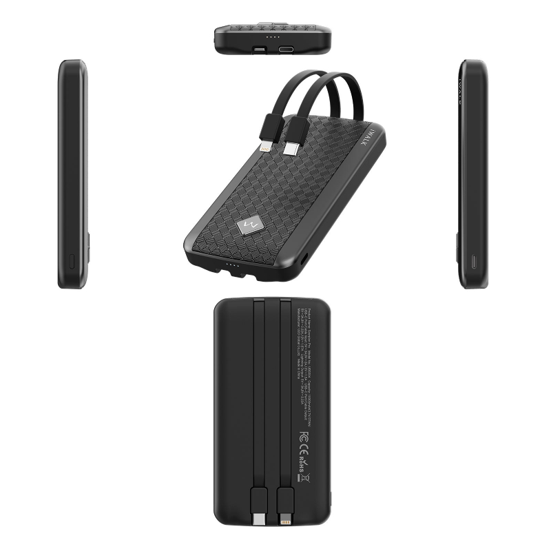 iWalk Scorpion Pro 10000mAh Fast Charge Powerbank UBS004-001A, UBS004-002A - Black