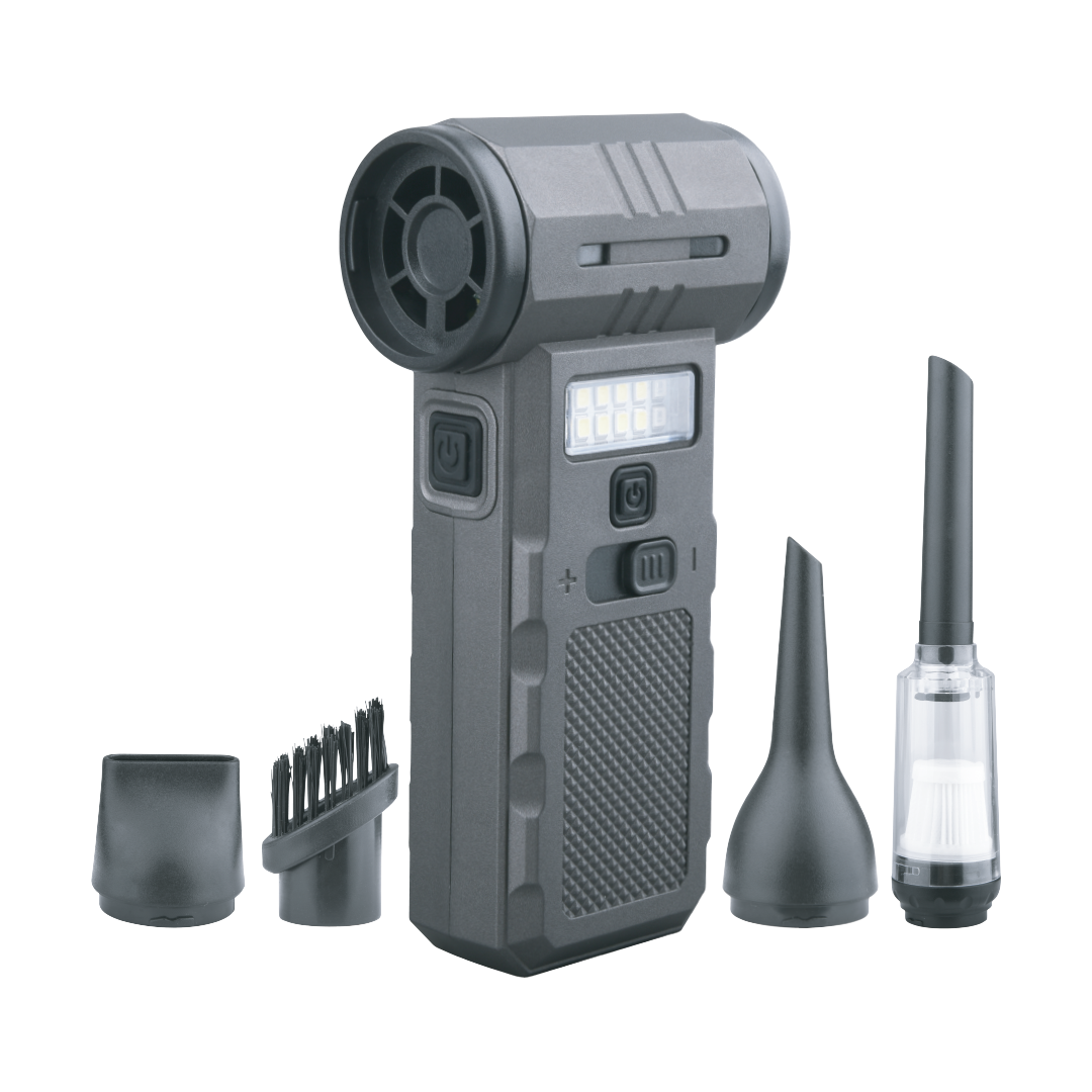 Bson Hurricane Pro Jet Fan -3 in 1, 130000 Rpm, 4000 Mah Battery - Black