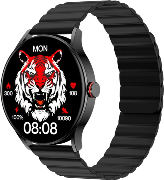 IMIKI Smart Watch TG1 Android iOS, Amoled touch - Black
