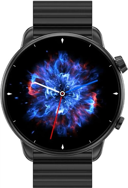 IMIKI Amoled Screen 1.43" Smart Watch TG2 - Black & Red
