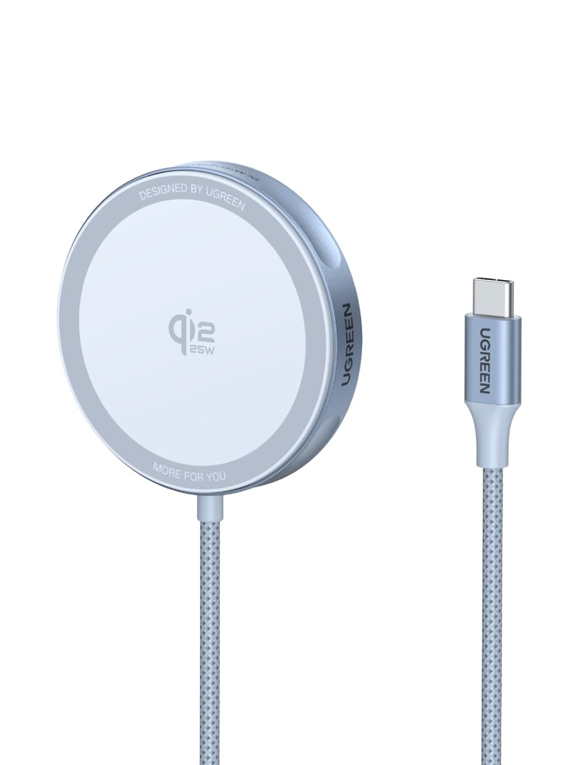 UGREEN 25W Magnetic Wireless Charger, Sea Blue - W753-55959