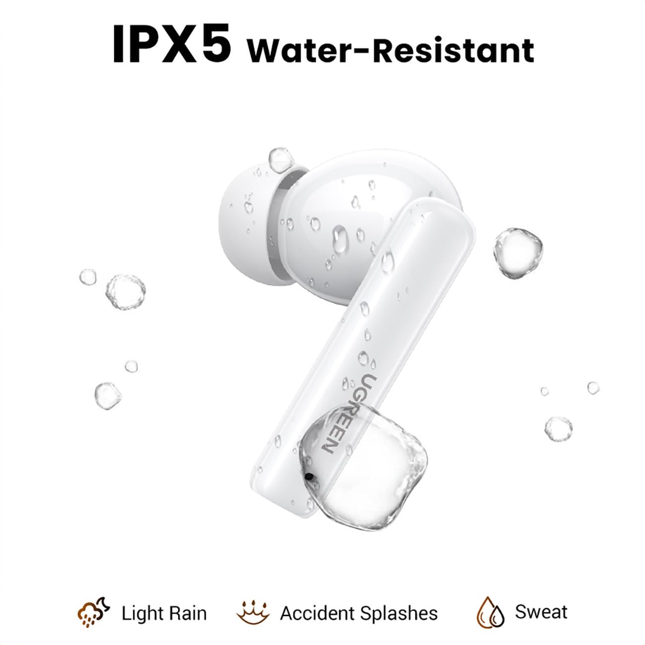 Ugreen HiTune T6 WS200-15158 True Wireless Earbuds - White
