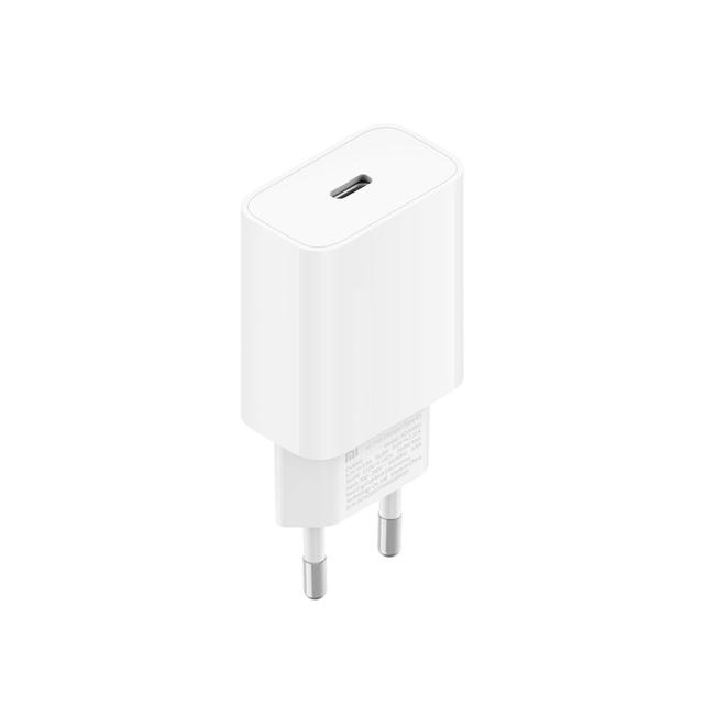 Xiaomi 20W Fast Charging Power Adapter, Type-C - White