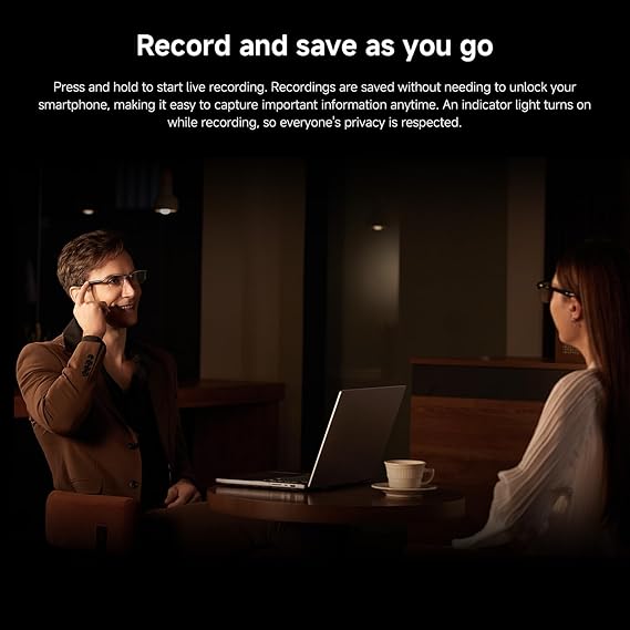 Xiaomi Mijia Smart Audio Glasses Pilot-Style - Black
