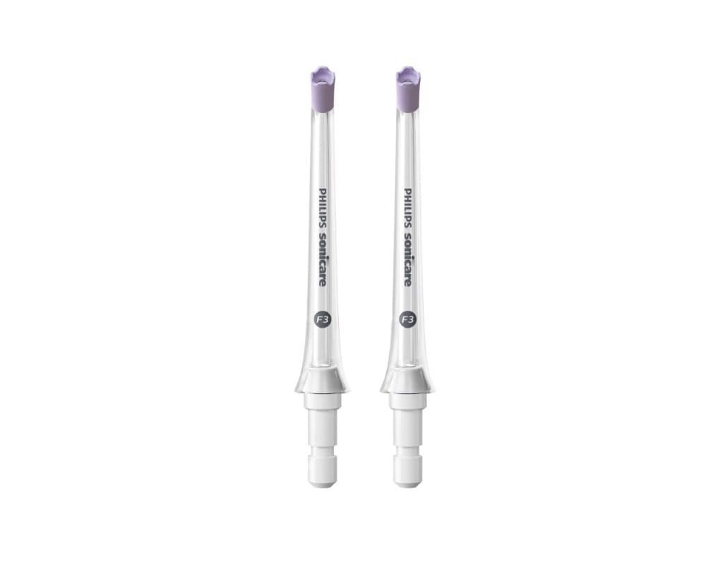 Philips Power Flosser Replacement Nozzles Quad Stream - White