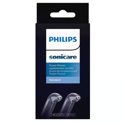 Philips Power Flosser Replacement Nozzles Standard - White