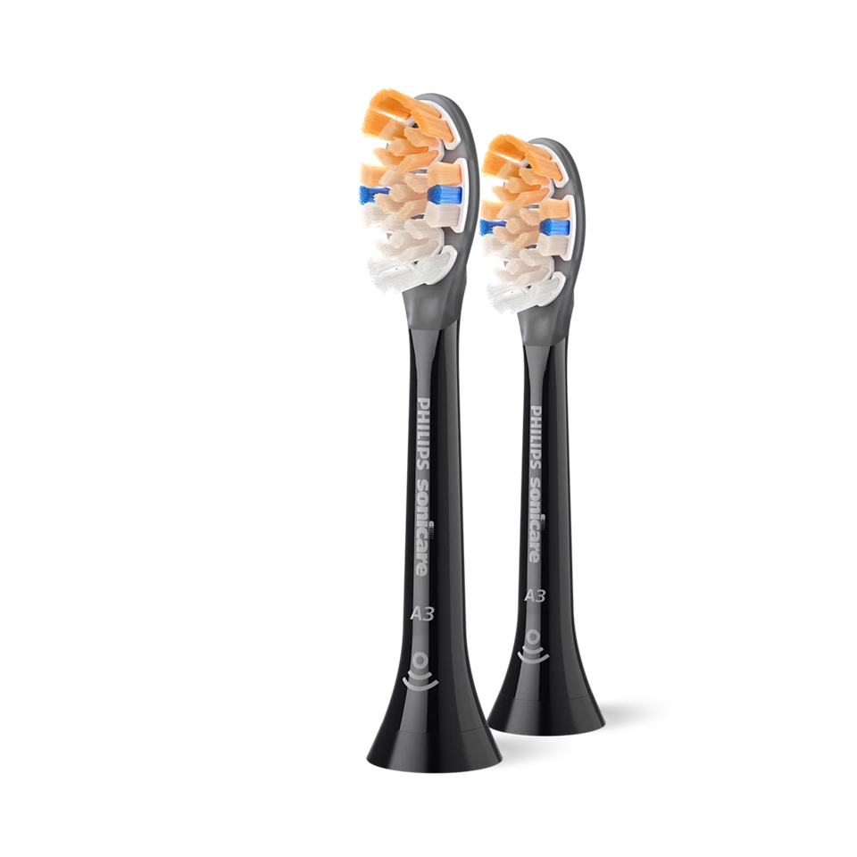 Philips Sonicare A3 Premium All-in-one Electric Toothbrush Head - Black