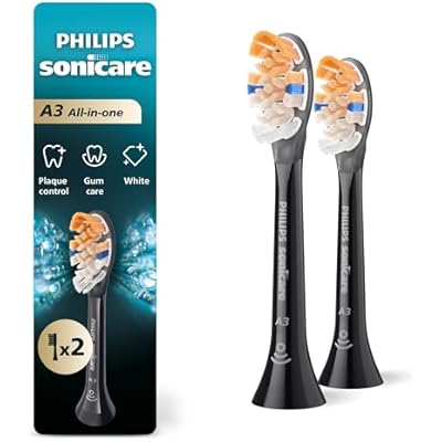 Philips Sonicare A3 Premium All-in-one Electric Toothbrush Head - Black