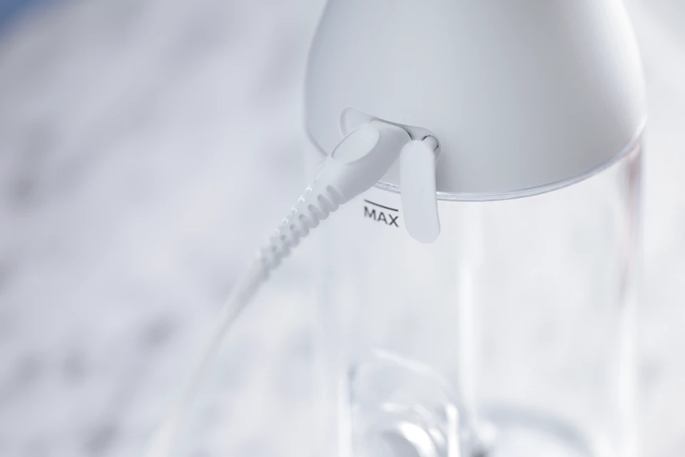 Philips Sonicare Cordless Power Flosser 3000 Oral Irrigator High End - White