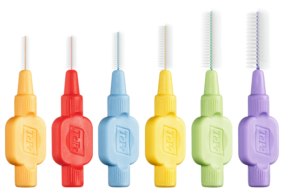 TePe Extra Soft Interdental Brush Mixed Pack - 6pcs