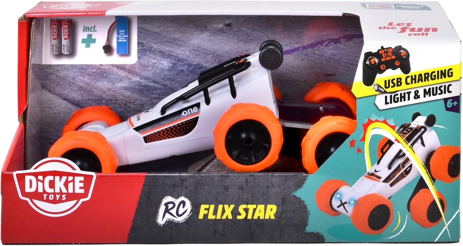 Dickie - Remote Control Flix Star Car