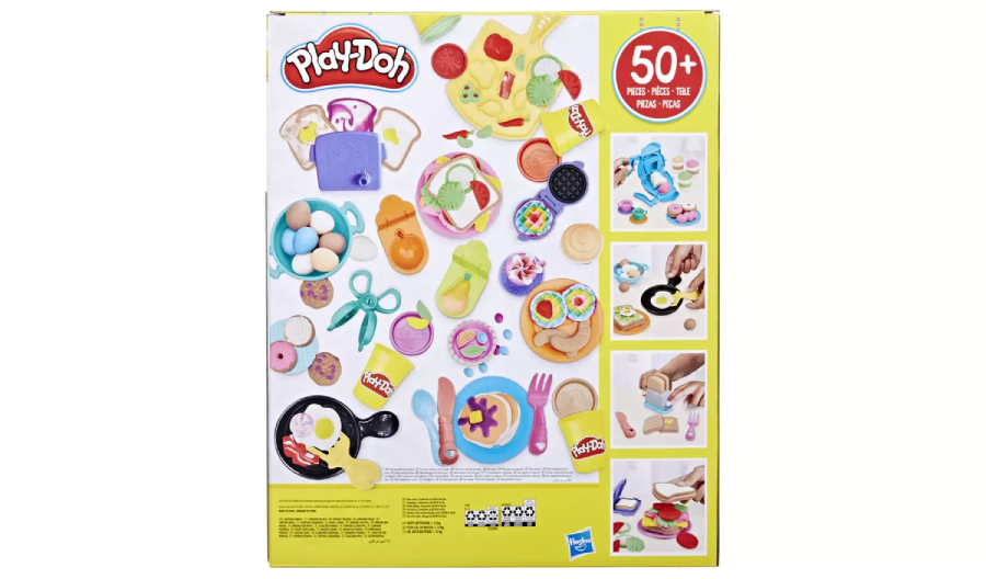 Hasbro Play-Doh Brunch Time Kitchen Playset - 54 Play Kitchen Accessories