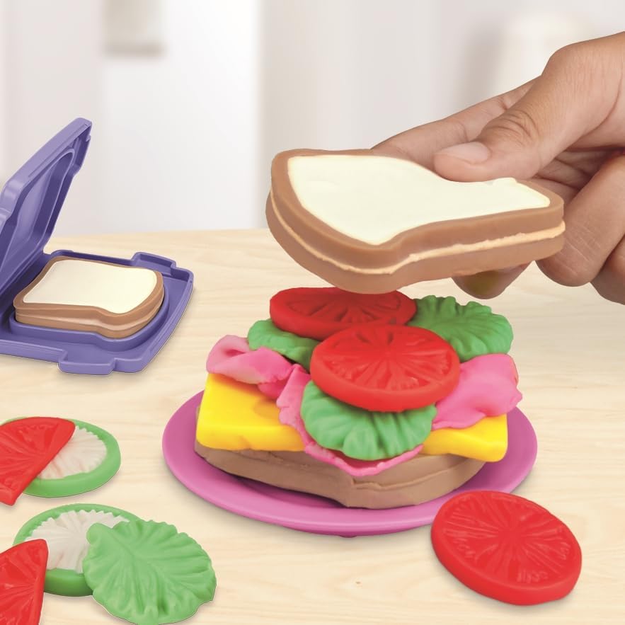 Hasbro Play-Doh Brunch Time Kitchen Playset - 54 Play Kitchen Accessories