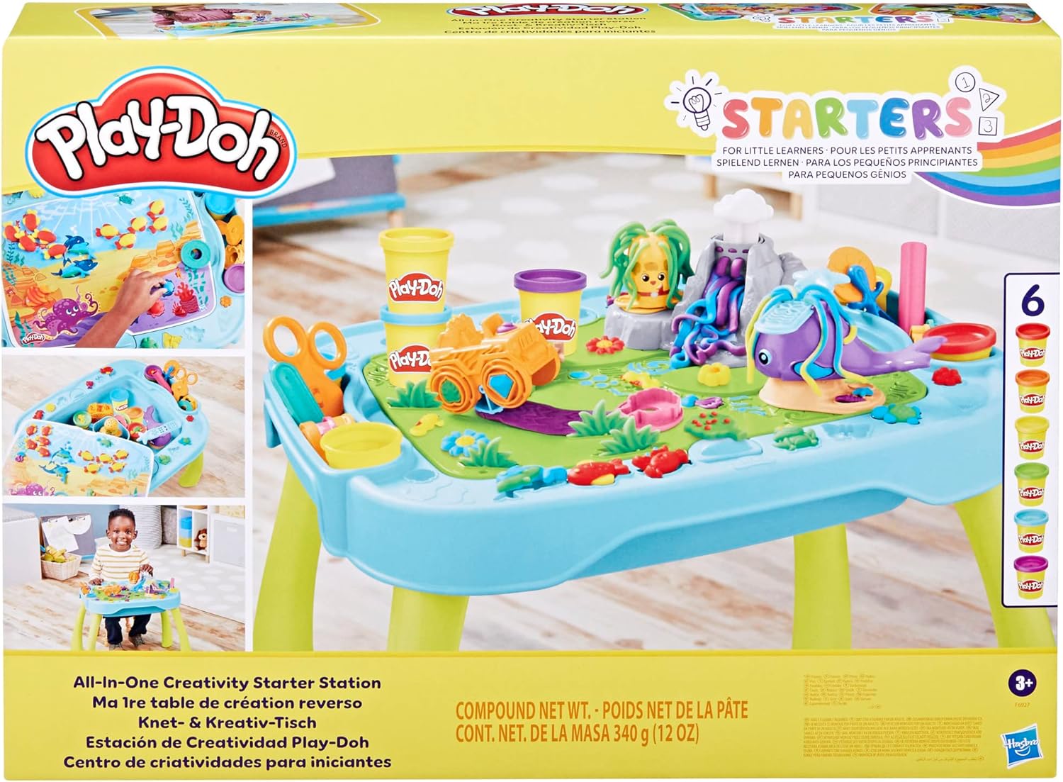 Hasbro Play-Doh All-in-1 Creativity Starter Station Playset - 22pc