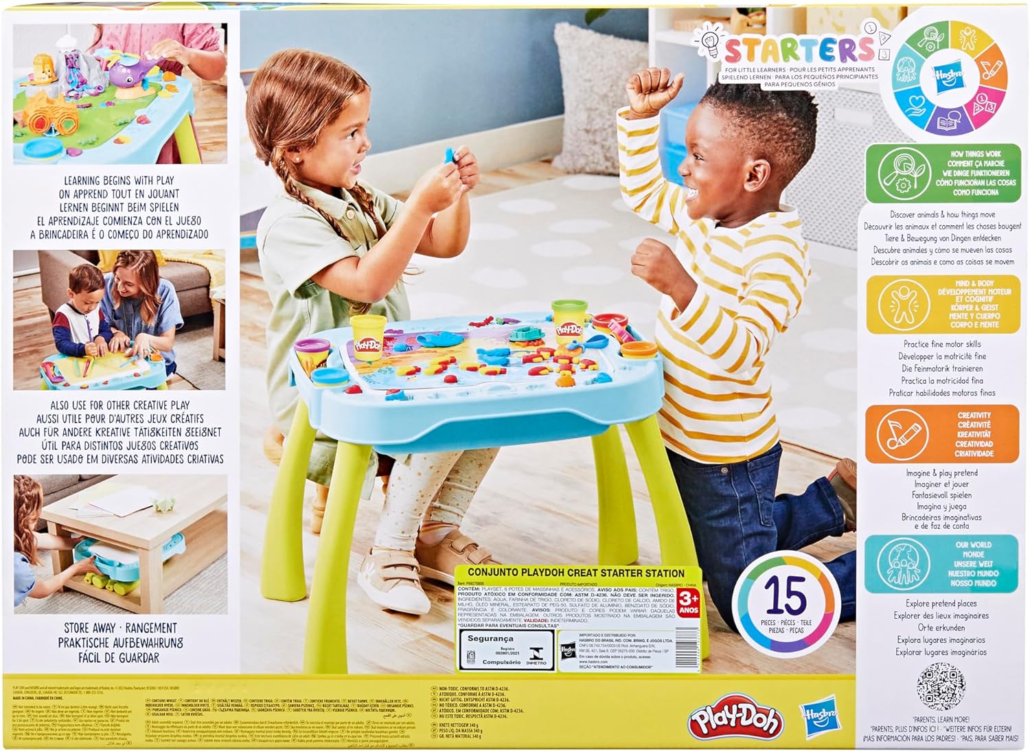 Hasbro Play-Doh All-in-1 Creativity Starter Station Playset - 22pc