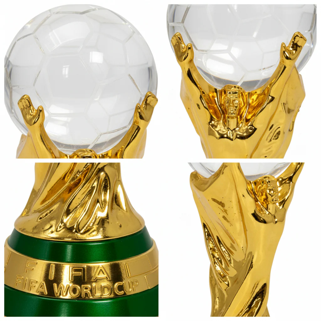 World Cup Trophy Crystal Ball - 17.5cm