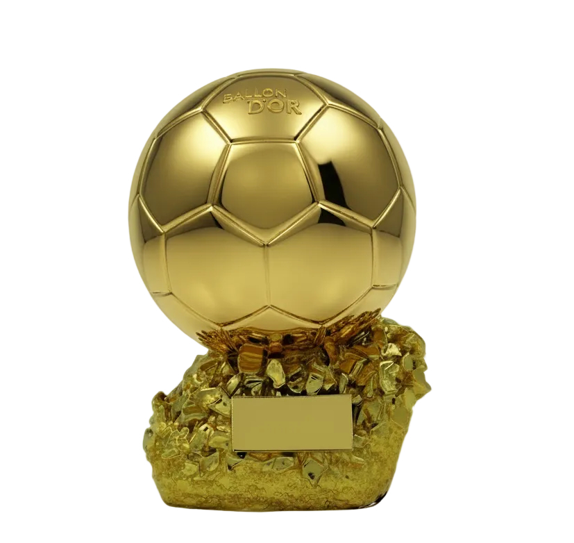Football Ballon d'Or Trophy - 23Cm