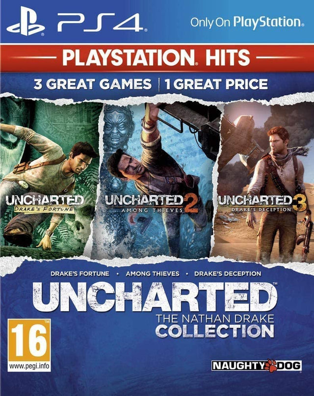 Sony Uncharted Collection R2 PS4 Video Game