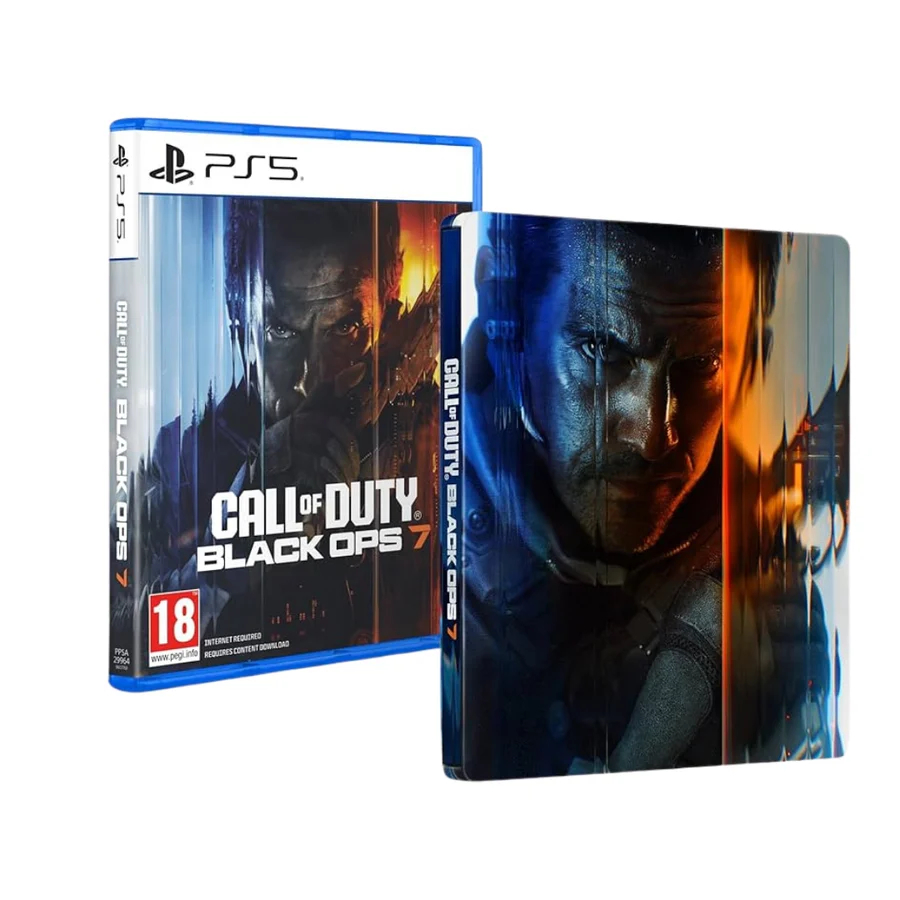 Activision PlayStation 5 Call of Duty Black Ops 7 Steelbook Cover
