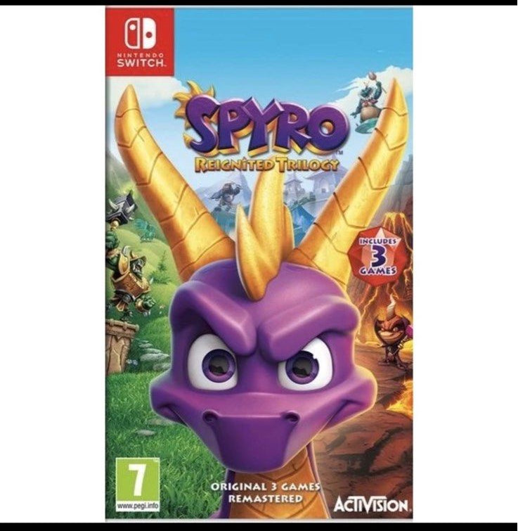 Activision SW Spyro Reignited Trilogy Video Game