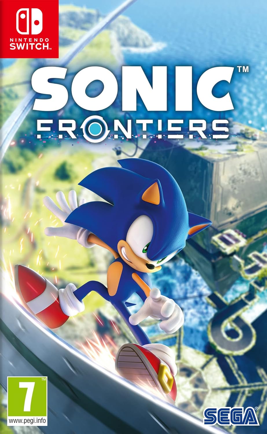 Sega SW Sonic Frontiers PAL Video Game