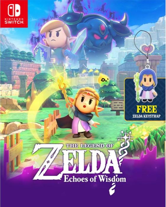 Nintendo The Legend of Zelda: Echoes of Wisdom With Free Zelda Key Video Game