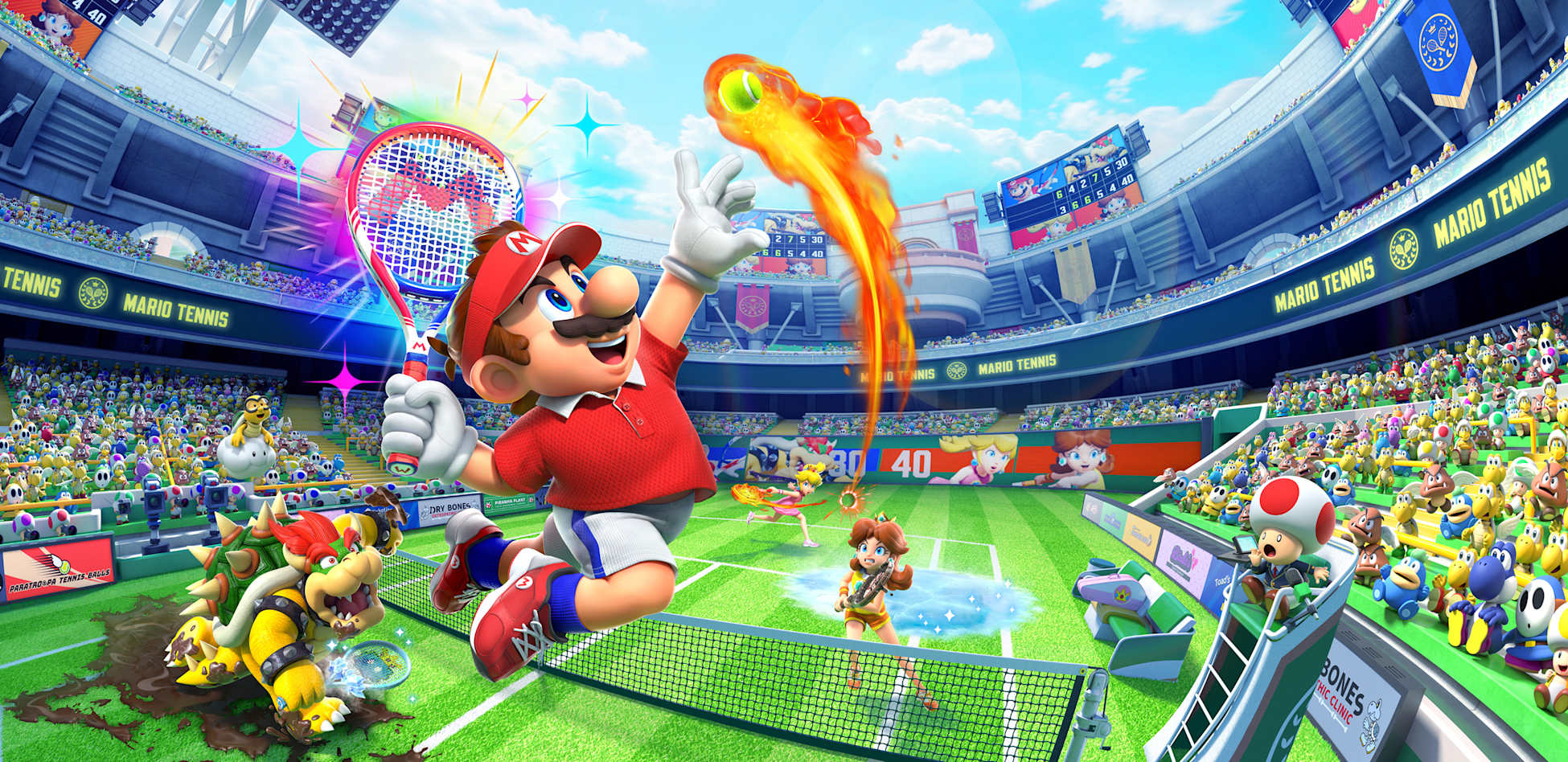 Nintendo Switch 2 Mario Tennis Fever Video Game