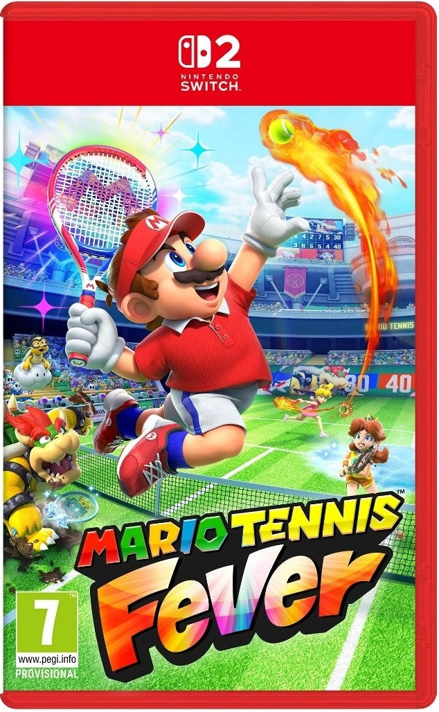 Nintendo Switch 2 Mario Tennis Fever Video Game