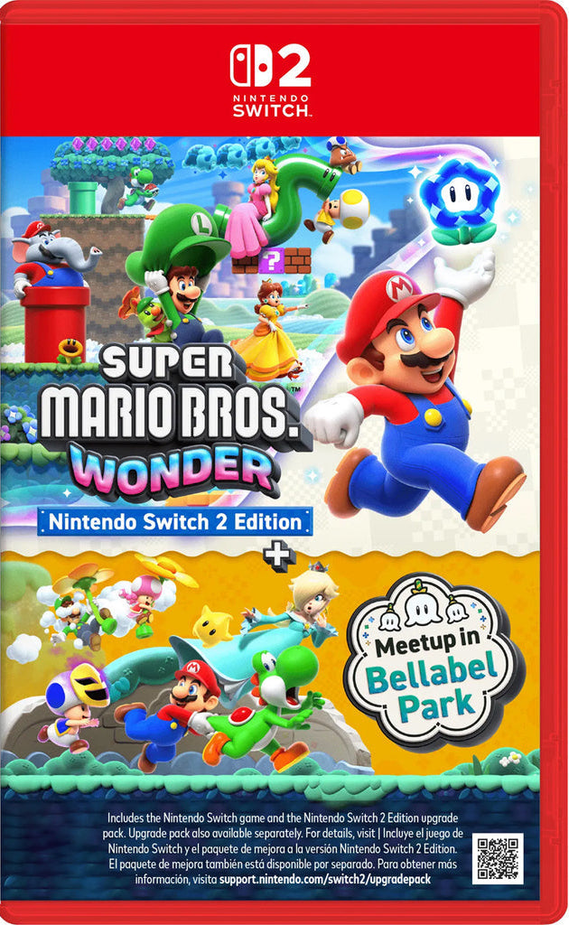 Nintendo Super Mario Bros Wonder: Nintendo Switch 2 Edition + Meetup in Bellabel Park Video Game
