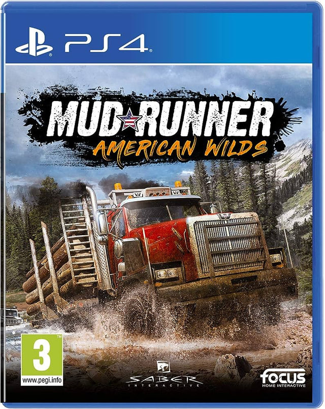 Sony PS4 Mud Runner American Wilds Pal Video Game